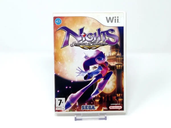 Portada de Nights: Journey of Dreams (UK) para Nintendo Wii, edición PAL UK, de segunda mano