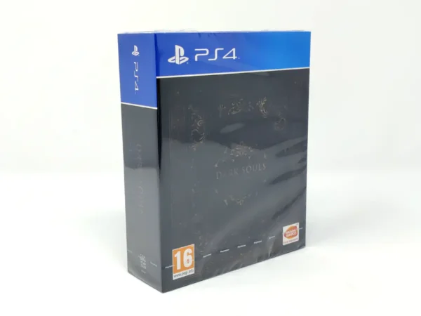 Parte trasera de Dark Souls Trilogy (ESP) (Precintado) para PlayStation 4, edición PAL España