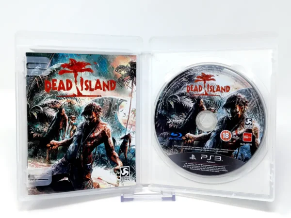 Interior del juego Dead Island (ESP) para PlayStation 3 con disco y manual