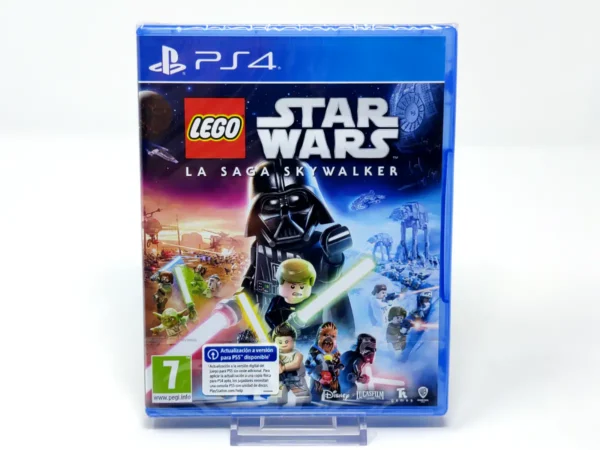 Portada de LEGO Star Wars: La Saga Skywalker (ESP) (Precintado) para PlayStation 4, edición PAL España, nuevo