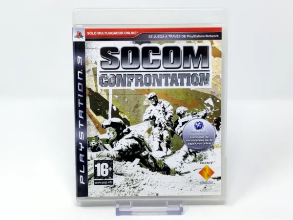 Portada de SOCOM: Confrontation (ESP) para PlayStation 3, edición PAL España, de segunda mano