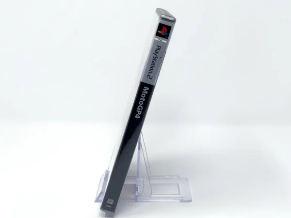 Lateral de la caja de MotoGP 4 (ESP) (Platinum) para PlayStation 2