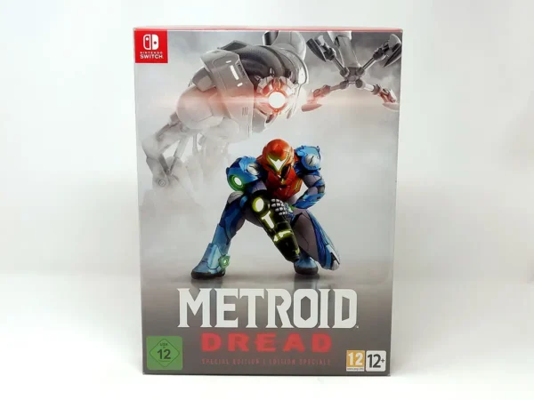 Portada de Metroid Dread (Special Edition) (EUR) (Precintado) para Nintendo Switch, edición PAL EUR, de segunda mano