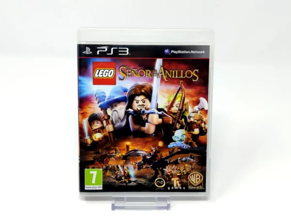 Portada de LEGO El Señor de los Anillos (ESP) para PlayStation 3, edición PAL España, de segunda mano