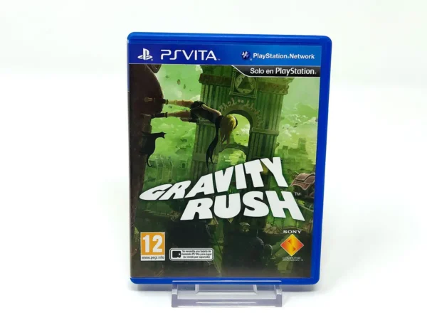 Portada de Gravity Rush (ESP) para PS Vita, edición PAL España, de segunda mano