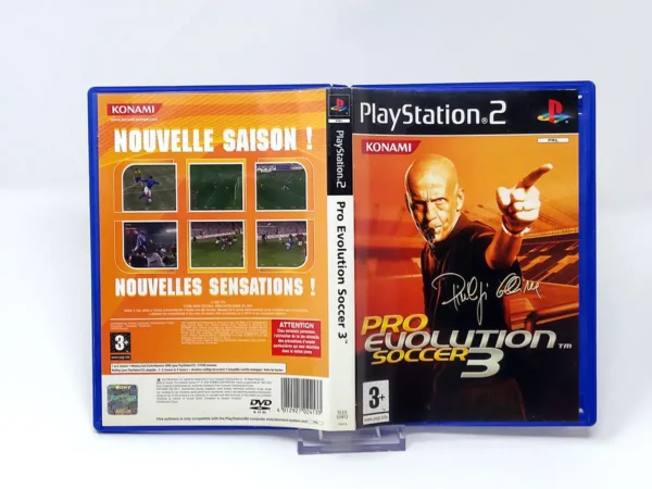 Pro Evolution Soccer 3 (FRA) (Carátula) para PlayStation 2, edición PAL Francia, de segunda mano