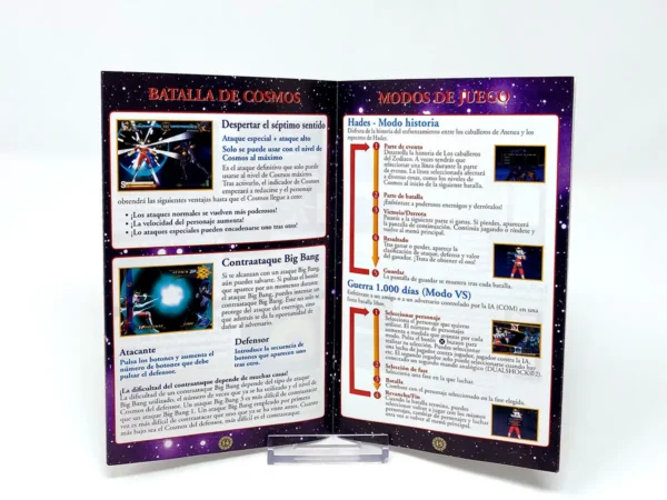 Los Caballeros del Zodiaco: Saint Seiya: The Hades (ESP) (Manual) para PlayStation 2, edición PAL España, de segunda mano