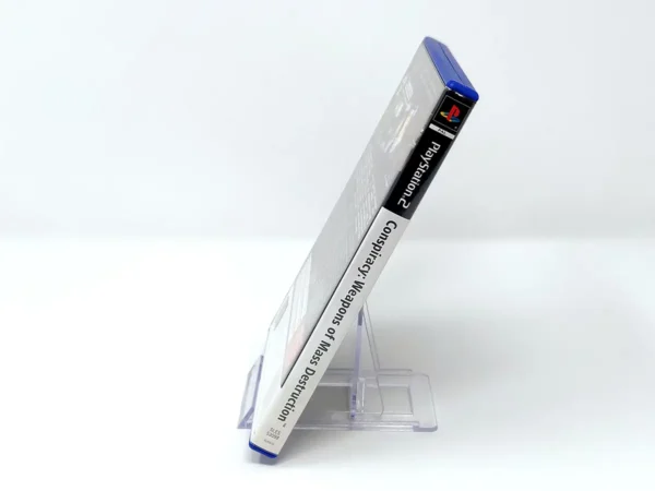 Lateral de la caja de Conspiracy: Weapons of Mass Destruction (ESP) para PlayStation 2