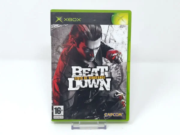 Portada de Beat Down: Fists of Vengeance (ESP) para XBOX, edición PAL España, de segunda mano