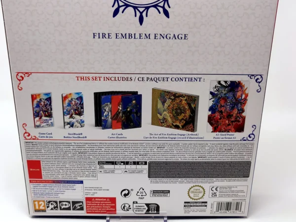 Lateral de la caja de Fire Emblem Engage (Divine Edition) (EUR) (Precintado) para Nintendo Switch