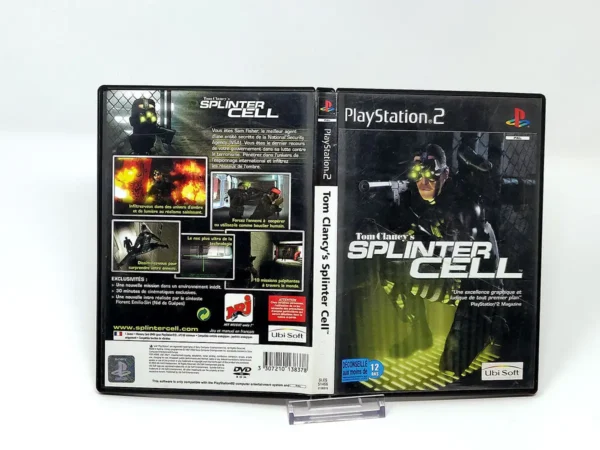 Tom Clancy's Splinter Cell (FRA) (Carátula) para PlayStation 2, edición PAL Francia, de segunda mano