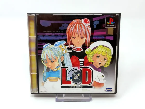 Portada de Love & Destroy (JAP) para PlayStation 1, edición NTSC Japón, de segunda mano