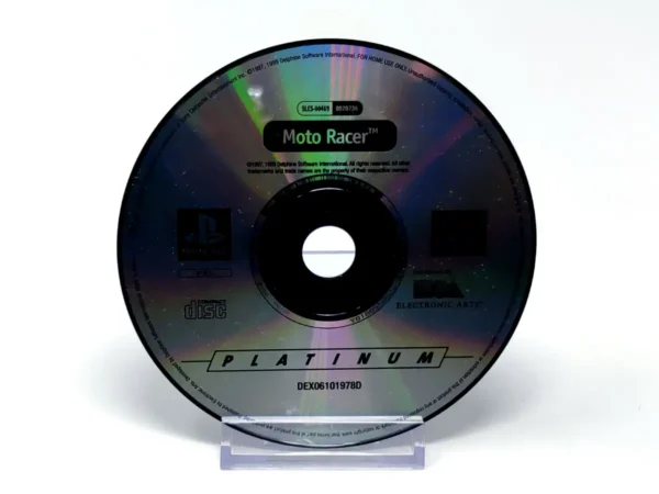 Moto Racer (ESP) (Platinum) (Disco) para PlayStation 1, edición PAL España, de segunda mano