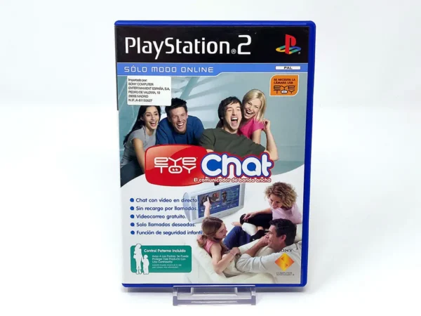 Portada de EyeToy: Chat (ESP) para PlayStation 2, edición PAL España, de segunda mano