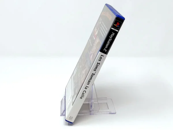 Lateral de la caja de Los Sims: Toman la Calle (ESP) para PlayStation 2