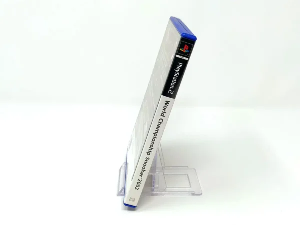 Lateral de la caja de World Championship Snooker 2003 (FRA) para PlayStation 2