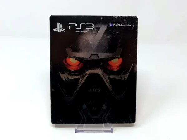 Lateral de la caja de Killzone 3 (Edición Coleccionista) (ESP) (Steelbook) para PlayStation 3