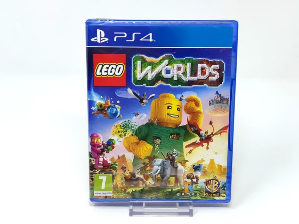 Portada de Lego Worlds (ESP) (Precintado) para PlayStation 4, edición PAL España, nuevo