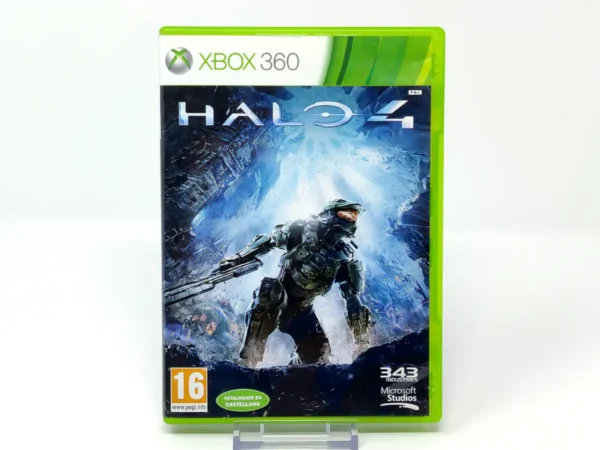 Portada de Halo 4 (ESP) para XBOX 360, edición PAL España, de segunda mano