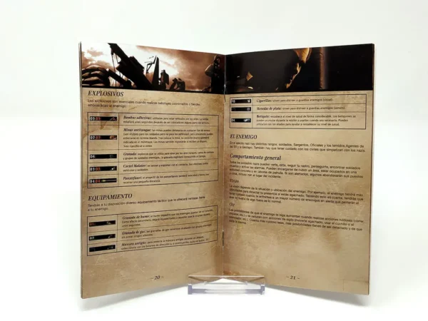 Commandos: Strike Force (ESP) (Manual) (Rebajado) para PlayStation 2, edición PAL España, de segunda mano
