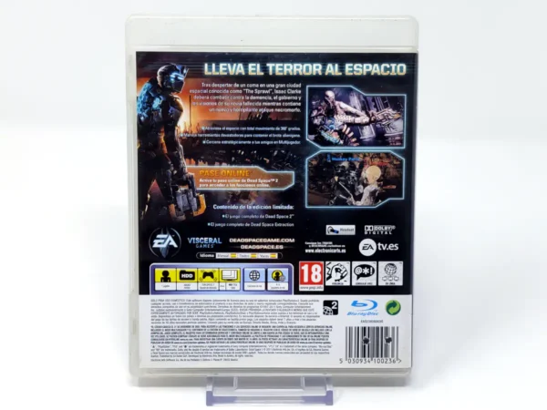 Parte trasera de Dead Space 2 (Limited Edition) (ESP) (Rebajado) para PlayStation 3, edición PAL España
