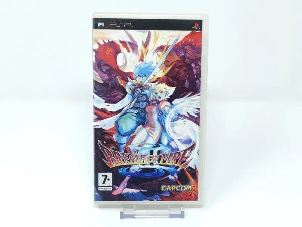 Portada de Breath of Fire III (ESP) para PSP, de segunda mano