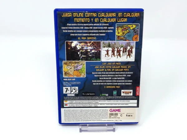Parte trasera de Risk Dominio Total (ESP) (Rebajado) para PlayStation 2, edición PAL España