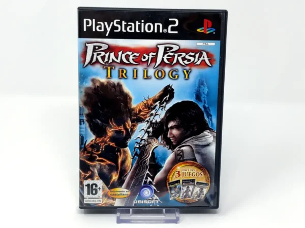 Portada de Prince of Persia: Trilogy (ESP) para PlayStation 2, edición PAL España, de segunda mano