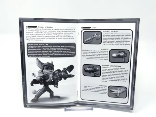 Ratchet & Clank 2: Totalmente a Tope (ESP) (Manual) para PlayStation 2, edición PAL España, de segunda mano
