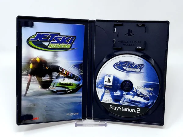 Interior del juego Jet Ski Riders (FRA) para PlayStation 2 con disco y manual
