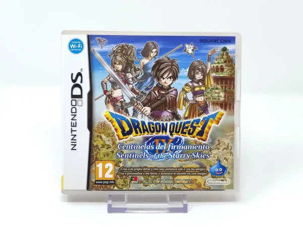 Portada de Dragon Quest IX: Centinelas del Firmamento (ESP) para Nintendo DS, edición PAL España, de segunda mano