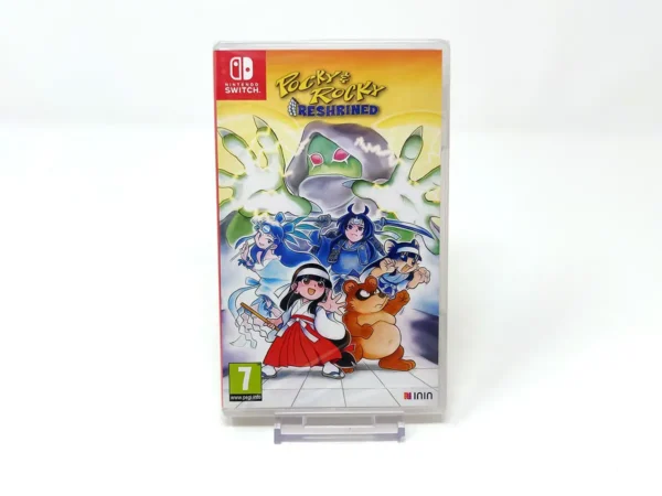 Portada de Pocky & Rocky Reshrined (ESP) (Precintado) para Nintendo Switch, edición PAL España, nuevo