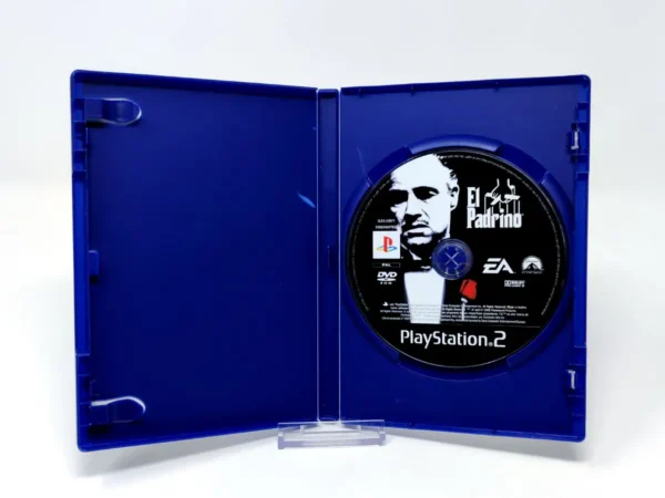 Interior del juego El Padrino (ESP) (Rebajado) para PlayStation 2 con disco y manual