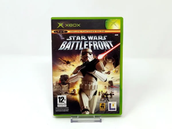 Portada de Star Wars: Battlefront (ESP) para XBOX, edición PAL España, de segunda mano