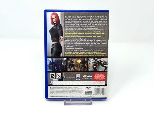 Parte trasera de Alias (FRA) (Rebajado) para PlayStation 2, edición PAL Francia