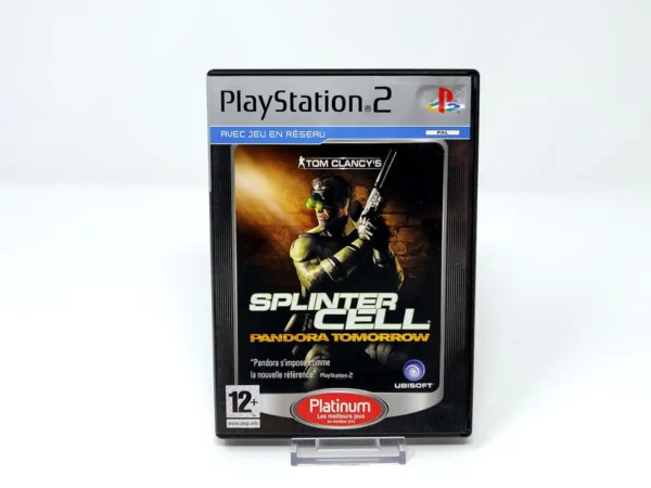 Portada de Tom Clancy's Splinter Cell: Pandora Tomorrow (FRA) (Platinum) (Rebajado) para PlayStation 2, edición PAL Francia, de segunda mano