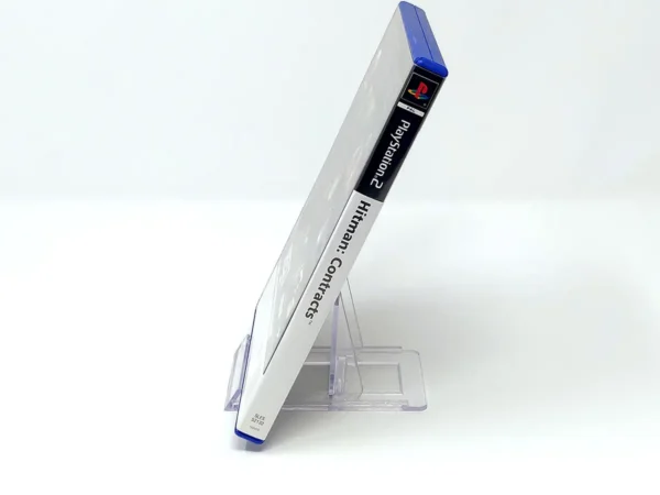 Lateral de la caja de Hitman: Contracts (UK) para PlayStation 2