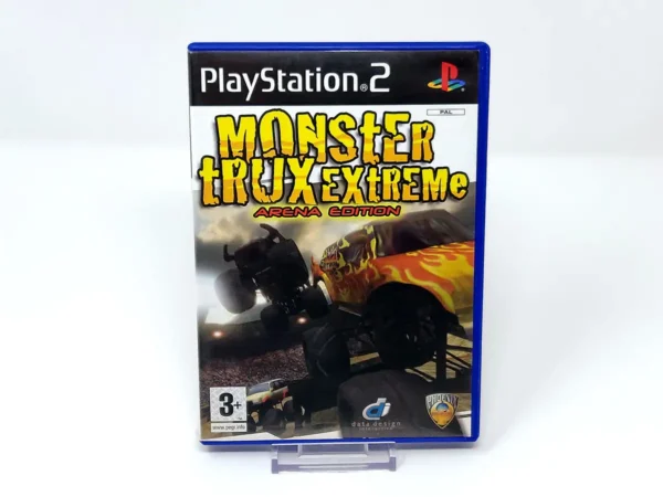 Portada de Monster Trux Extreme: Arena Edition (FRA) para PlayStation 2, edición PAL Francia, de segunda mano
