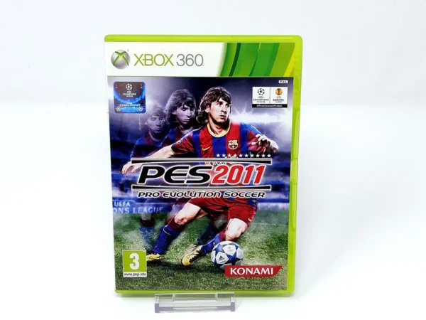 Portada de PES 2011: Pro Evolution Soccer (ESP) para XBOX 360, edición PAL España, de segunda mano