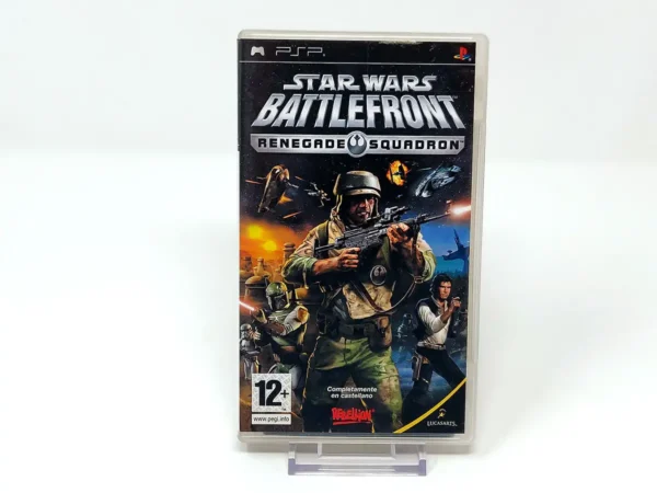 Portada de Star Wars: Battlefront - Renegade Squadron (ESP) para PSP, edición PAL España, de segunda mano