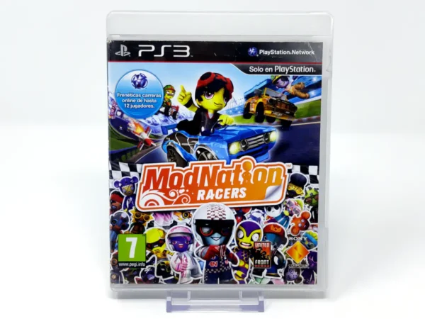 Portada de ModNation Racers (ESP) (Rebajado) para PlayStation 3, edición PAL España, de segunda mano