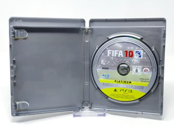 Interior del juego FIFA 10 (ESP) (Platinum) (Rebajado) para PlayStation 3 con disco y manual