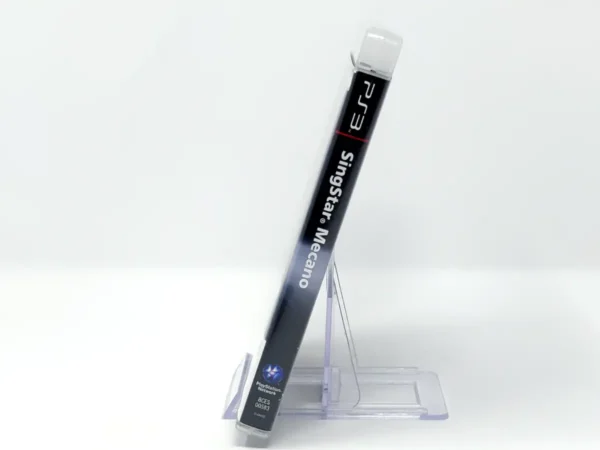 Lateral de la caja de SingStar Mecano (ESP) para PlayStation 3