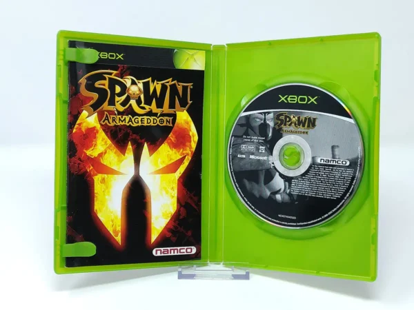 Parte trasera de Spawn: Armageddon (ESP) para XBOX