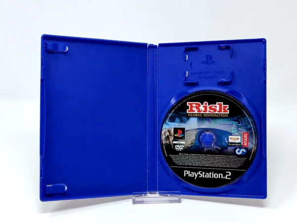 Interior del juego Risk Dominio Total (ESP) (Rebajado) para PlayStation 2 con disco y manual