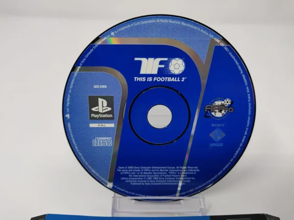 This Is Football 2 (UK) (Disco + Contraportada) para PlayStation 1, de segunda mano