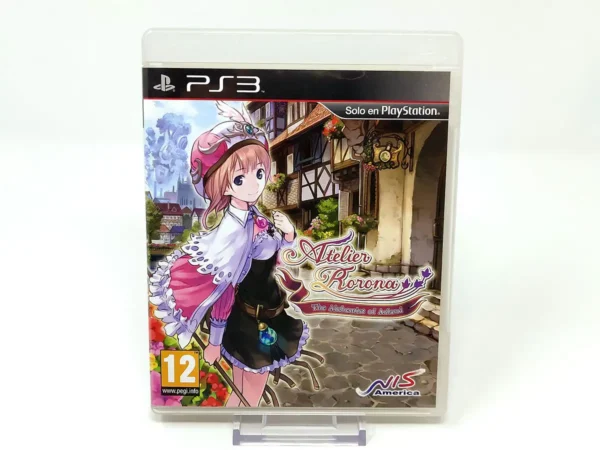 Portada de Atelier Rorona: The Alchemist of Arland (ESP) para PlayStation 3, edición PAL España, de segunda mano