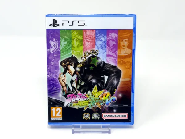 Portada de JoJo's Bizarre Adventure: All-Star Battle R (ESP) (Precintado) para PlayStation 5, edición PAL España, nuevo