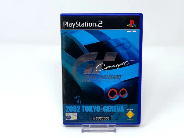 Portada de Gran Turismo Concept: 2002 Tokyo-Geneva (FRA) (Rebajado) para PlayStation 2, edición PAL Francia, de segunda mano