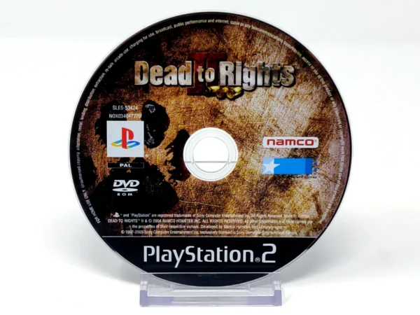 Dead to Rights II (ESP) (Disco) para PlayStation 2, edición PAL España, de segunda mano